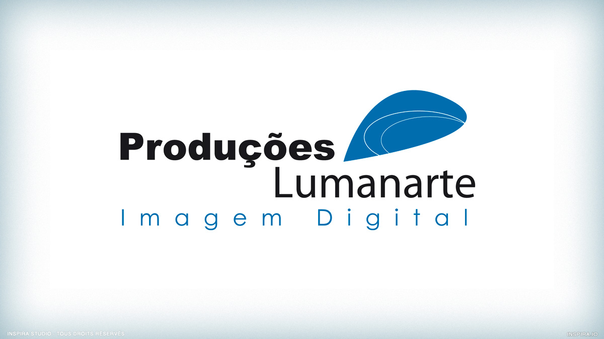 Conception du logotype de l'entreprise Lumanarte (Portugal). Société spécialisée dans la création de films d'entreprise et évènementiel.